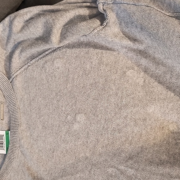 MICHAEL Michael Kors Jewel Embellished Woman's Sweater Gray Size L - Picture 16 of 16